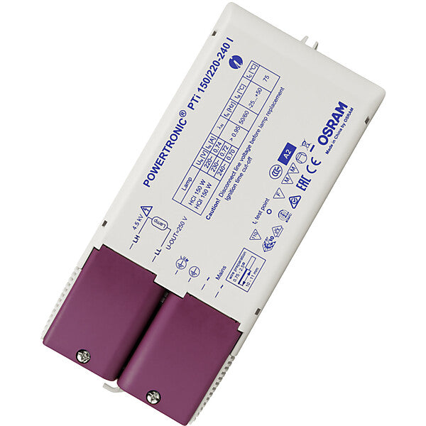 OSRAM BETRIEBSGERÄTE Elektronischer Trafo PTi 150/220-240 I